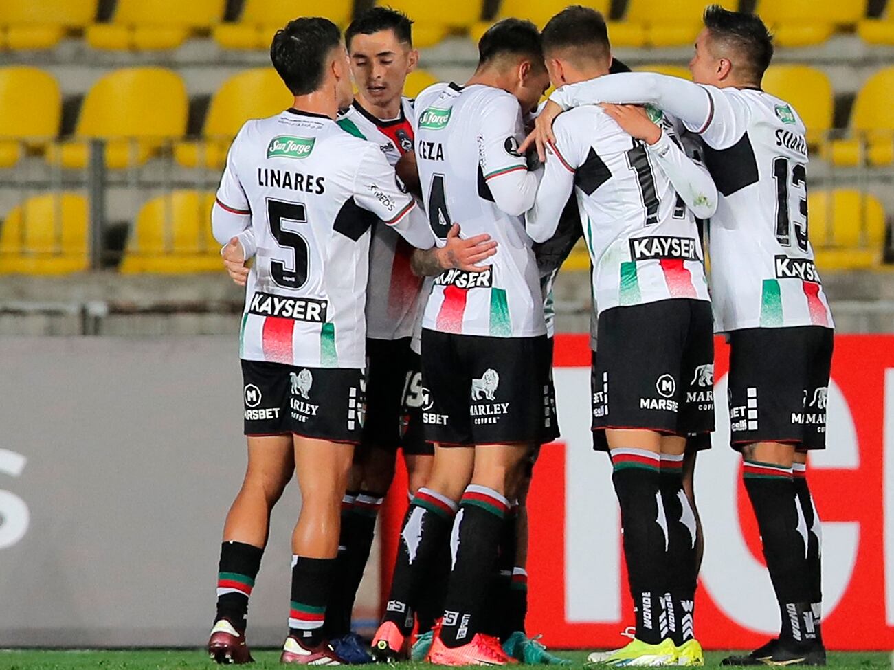Dura derrota de Millonarios en Chile frente a Palestino.