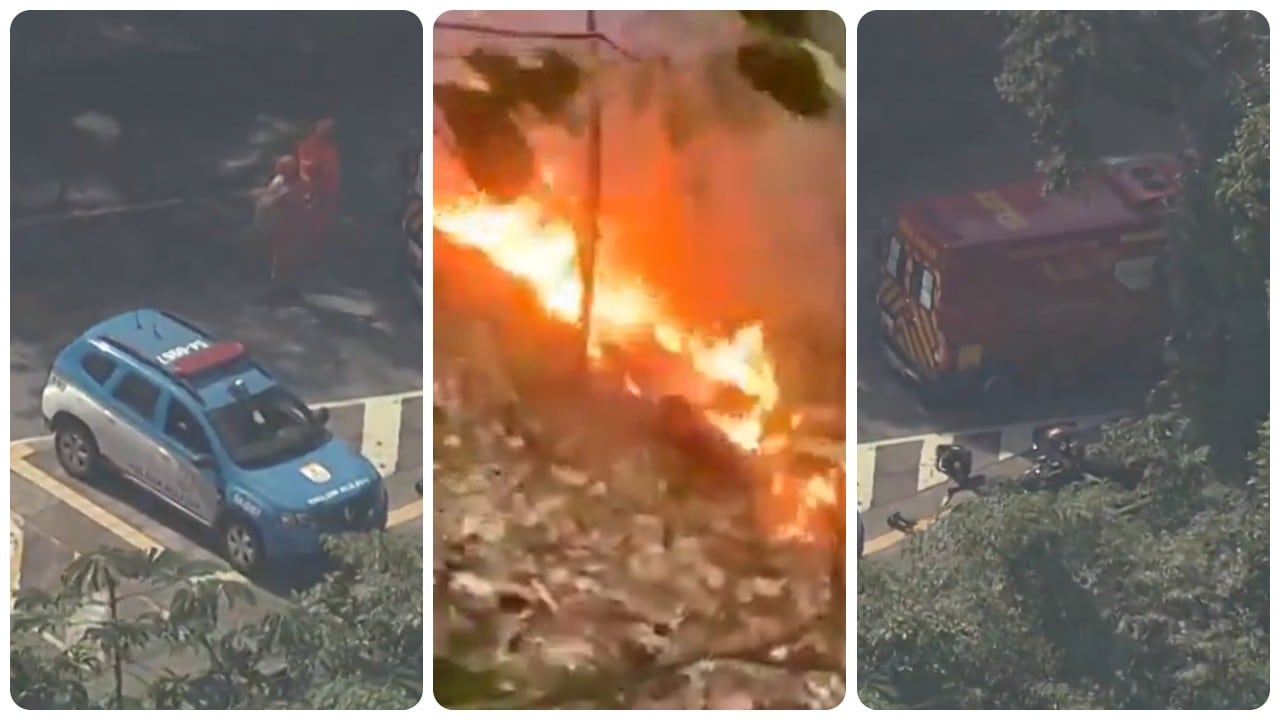 El helicóptero se estrelló en el Parque Nacional de Tijuca, una zona boscosa de gran densidad en la ladera de una montaña.