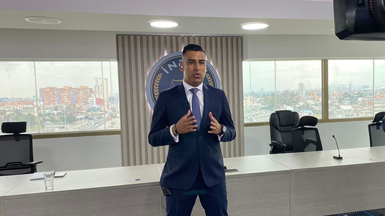 Coronel Daniel Gutiérrez. Director del Inpec.