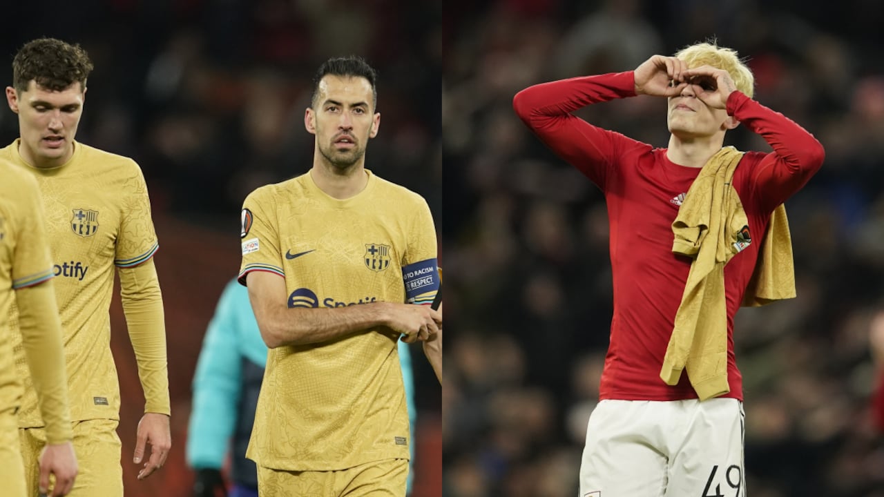 Barcelona, Alejandro Garnacho. Foto: AP/Dave Thompson//AP/Dave Thompson