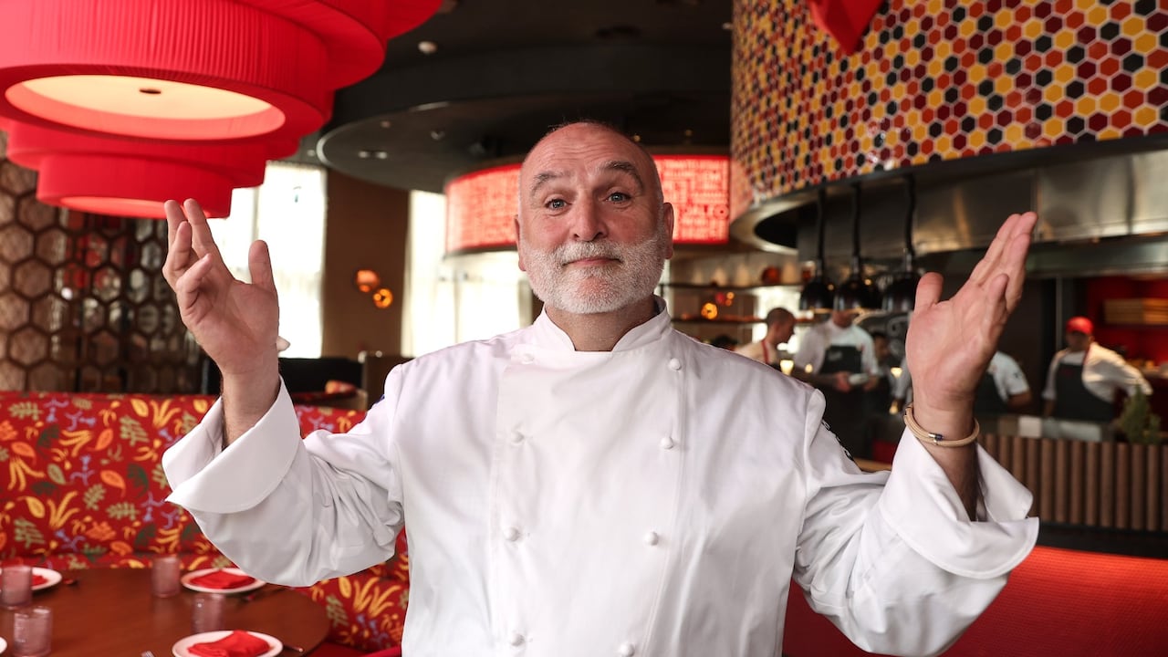 José Andrés es uno de los chefs más reconocidos de Estados Unidos por su arraigo con la comida iberoamericana y mediterránea.