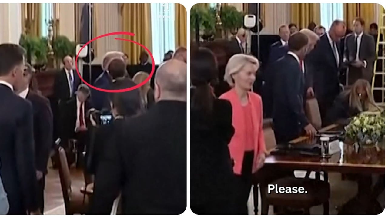 Los mandatarios se reunieron en la Casa Blanca