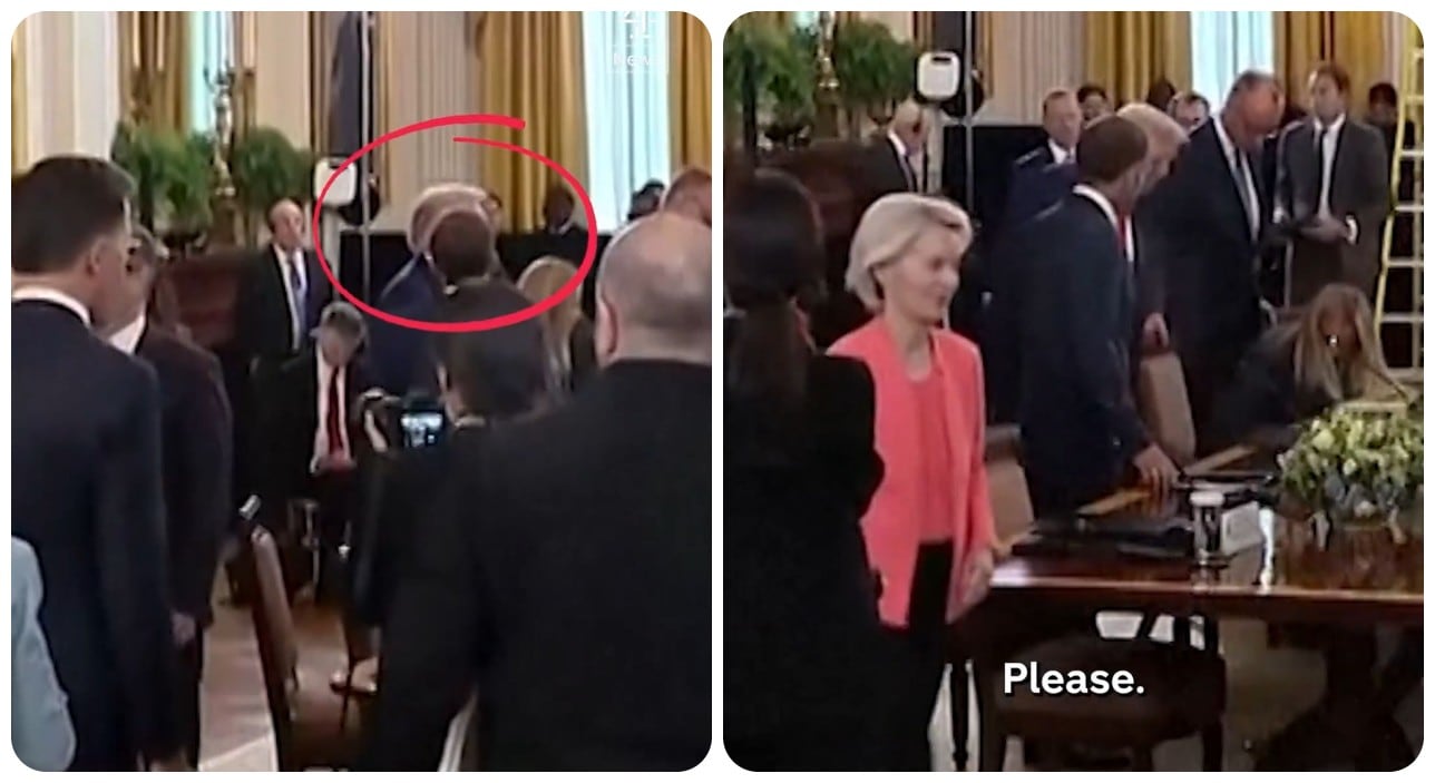 Los mandatarios se reunieron en la Casa Blanca