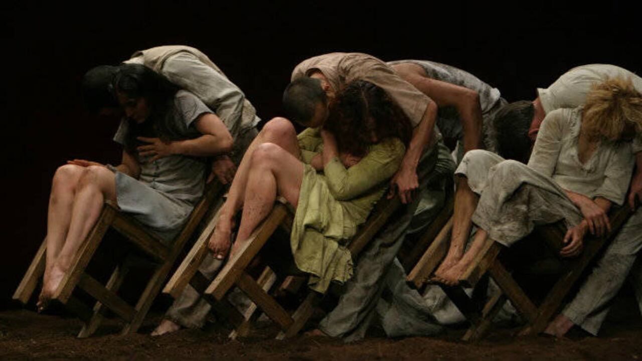 Una escena de 'La mirada del avestruz'.