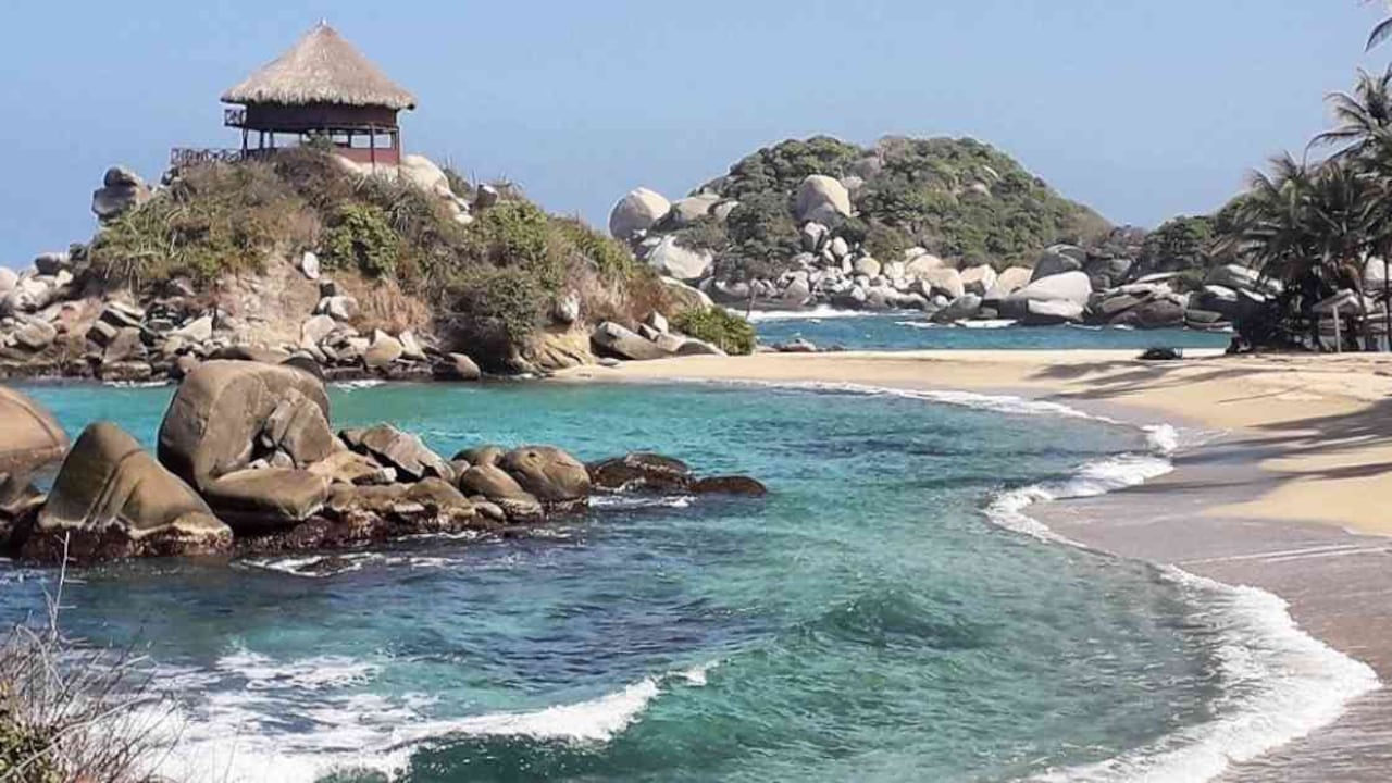 El parque Tayrona fue la tercera área nacional de esta índole en haber sido declarada. Su promulgación se dio en 1964. Foto: Parques Nacionales Naturales - Colombia hoy.