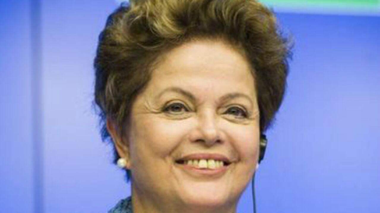 Dilma Rousseff, presidente de Brasil.