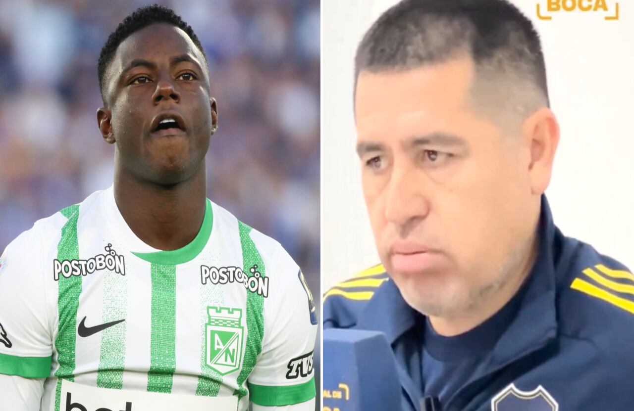 Juan Román Riquelme habló sobre las condiciones de Marino Hinestroza.