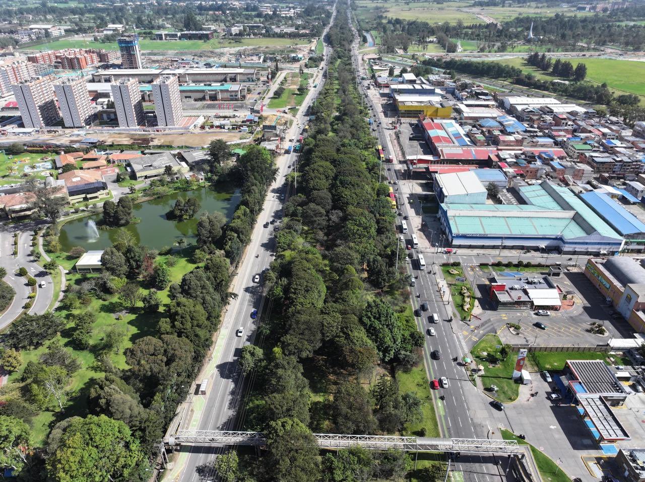 Las obras previstas se desarrollarán principalmente sobre la Autopista Norte entre las calles 191 y 245 en Bogotá.