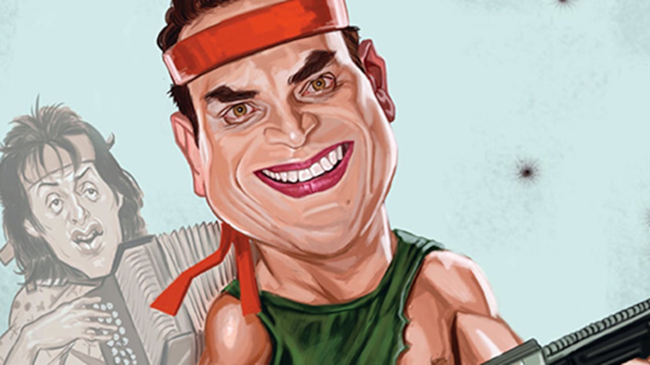 Desde posar para su nuevo disco vestido de camuflado y con armas, hasta tocarle los testículos a un niño en la tarima.