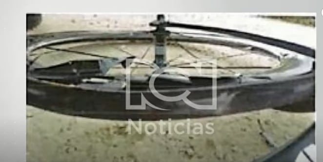 Bicicleta Egan Bernal. Foto: Captura de pantalla Noticias RCN.