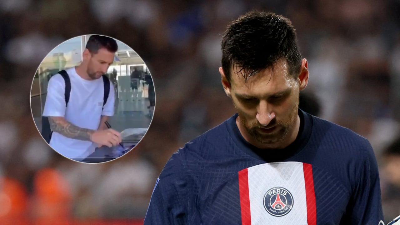 Messi marcó en el primer partido del PSG y luego viajó a territorio español