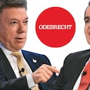 Juan Manuel Santos y Óscar Iván Zuluaga