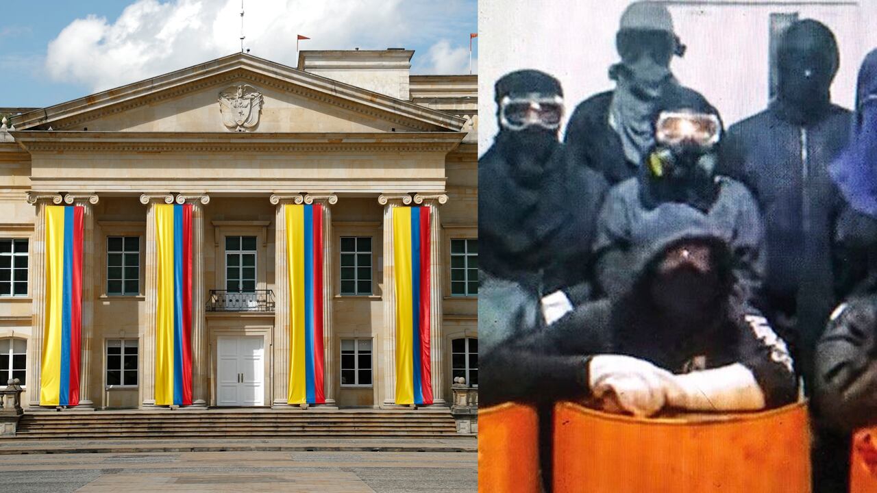 Casa de Nariño e integrantes de la primera línea.