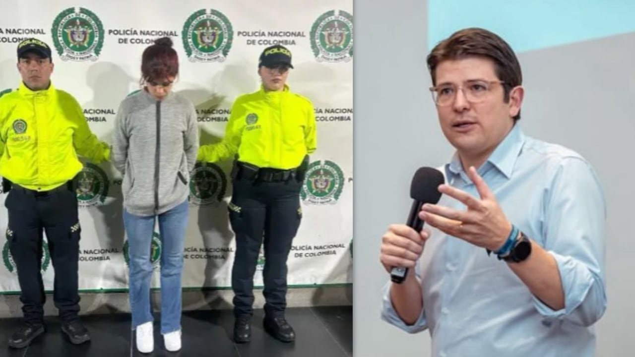 Katerine Martínez es capturada por su implicación en el ataque sicarial de Miguel Uribe.