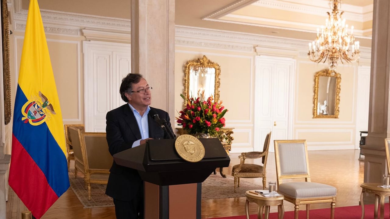 Gustavo Petro, presidente de Colombia.