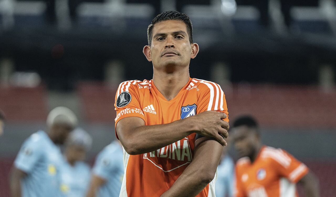 David Macalister Silva en el estreno de la Libertadores 2023.