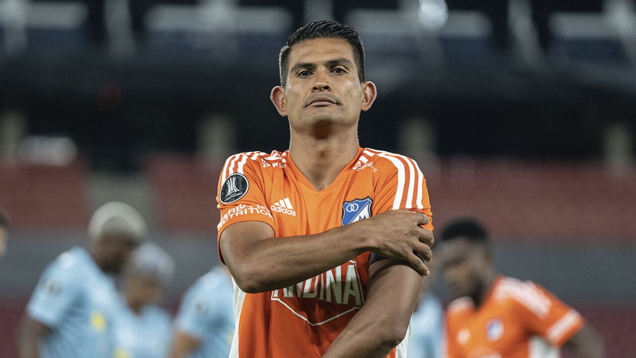 David Macalister Silva en el estreno de la Libertadores 2023.