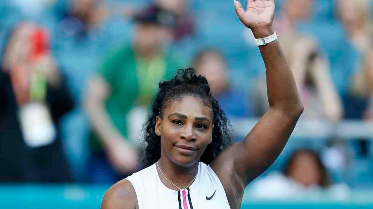 Tenista Serena Williams.
