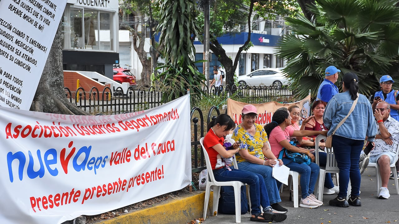 Protestas Usuarios Nueva EPS