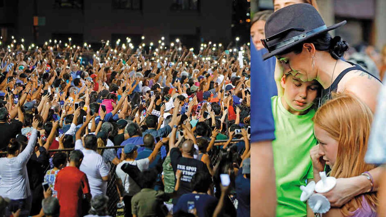 Después de los dolorosos hechos del fin de semana, miles de ciudadanos se han reunido para realizar un duelo colectivo tanto en El Paso como en Dayton.