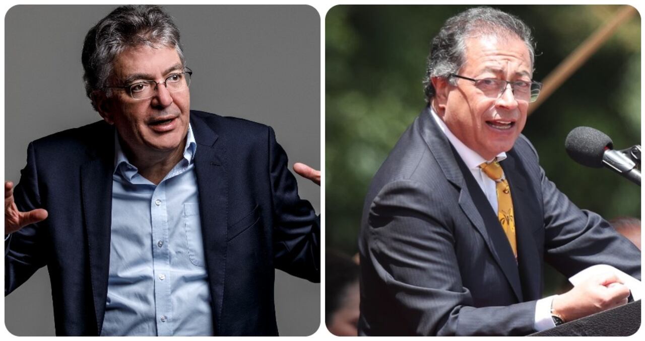Mauricio Cárdenas y Gustavo Petro.