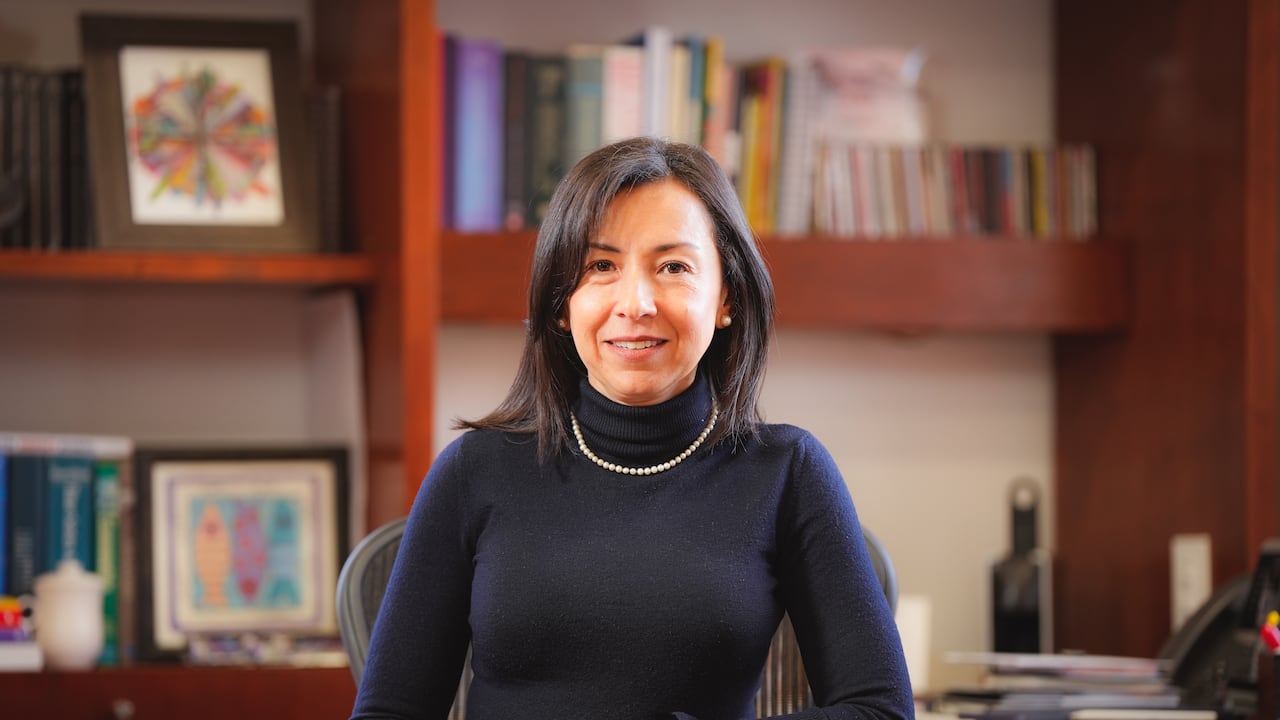 La rectora de la Universidad de los Andes, Raquel Bernal.