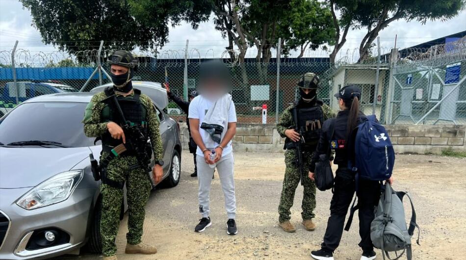 Capturan a supuesto capo en Antioquia.