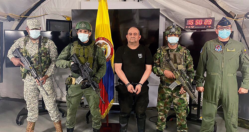  El máximo jefe del Clan del Golfo, alias Otoniel, hoy preso en Estados Unidos, busca que su organización se suba a la paz total. Ya tienen puntos definidos para negociar.