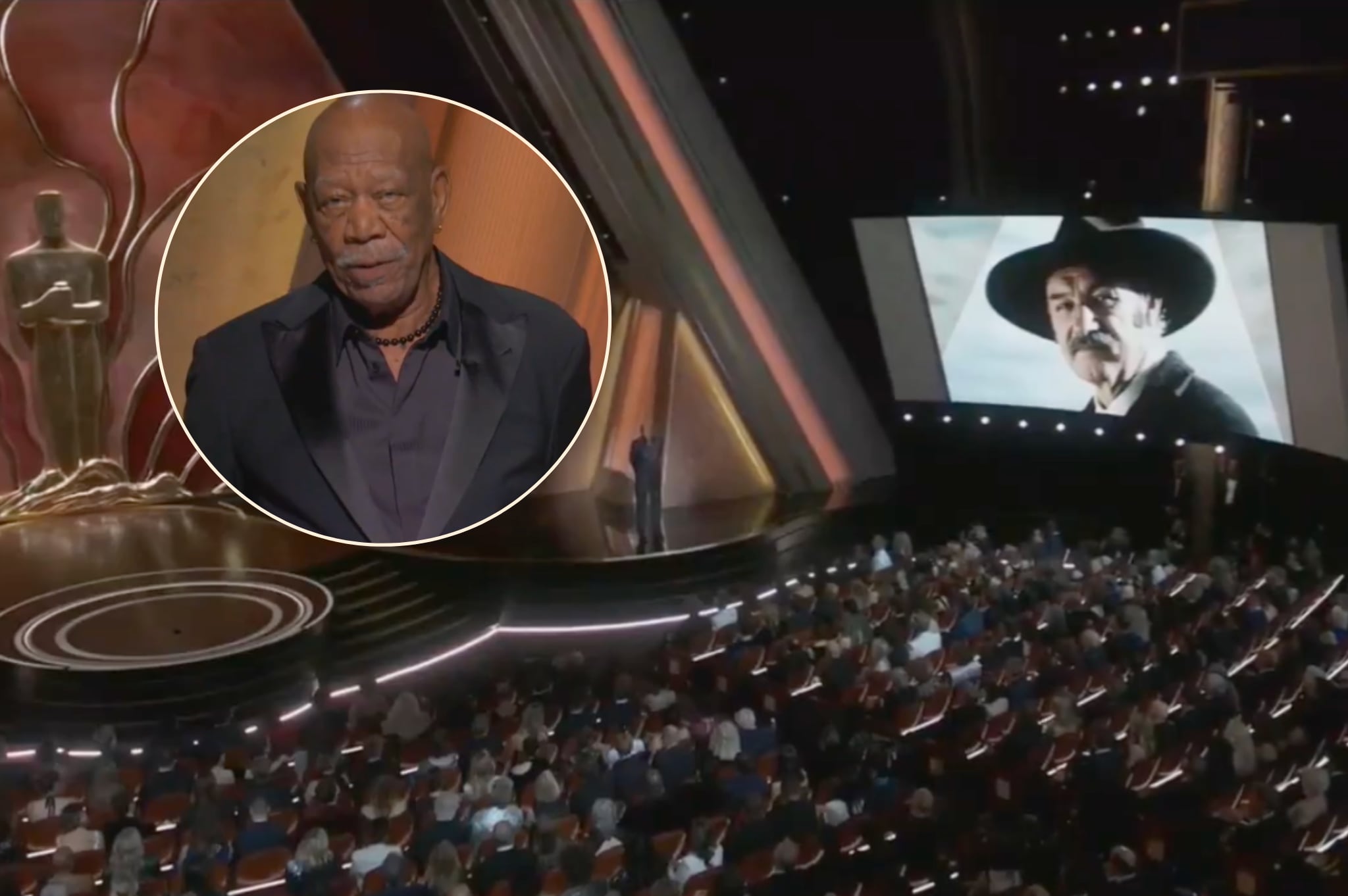 Morgan Freeman rindió homenaje a su fallecido amigo, el actor Gene Hackman
