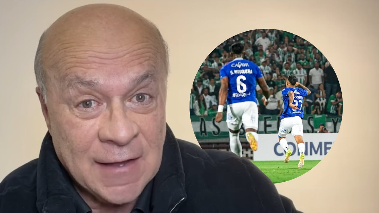 Carlos Antonio Vélez hablando sobre la clasificación de Millonarios en Copa Sudamericana.