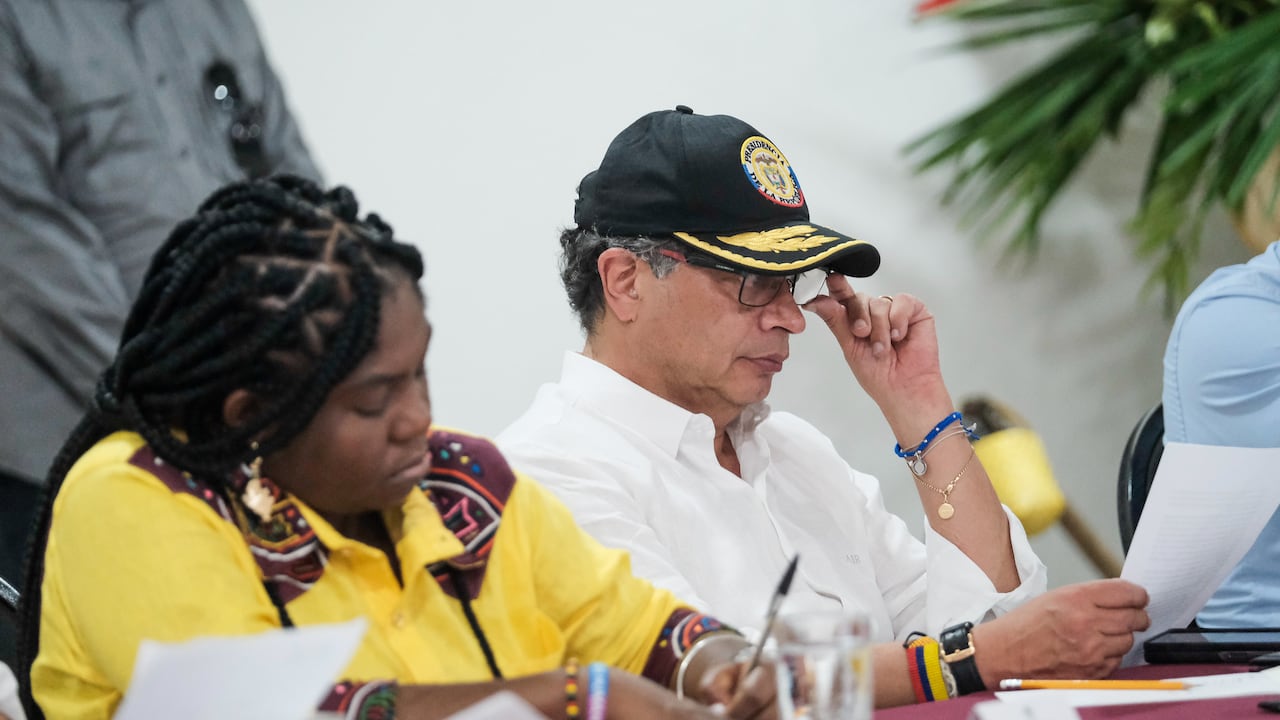 Francia Márquez y Gustavo Petro.