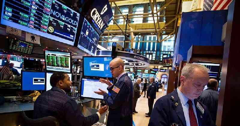 Wall Street vuelve a tener días positivos, luego de varias semanas bajo incertidumbre y alta volatilidad, generada en gran medida por la crisis bancaria. Los principales índices bursátiles crecieron al cierre de la jornada de este 31 de marzo. Foto/Getty