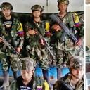 En redes sociales, se popularizaron estas imágenes de disidentes en escuelas de Antioquia realizando supuesto trabajo social con los niños. En algunas regiones estarían reclutando a jóvenes de 12 años en adelante.