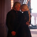 Emma D’Arcy, Rhaenyra Targaryen y Matt Smith, Daemon Targaryen.