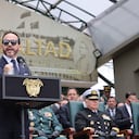 Ceremonia de reconocimiento a la nueva cúpula militar y la condecoración a la cúpula saliente en la Escuela Militar de Cadetes José Maria Córdoba.