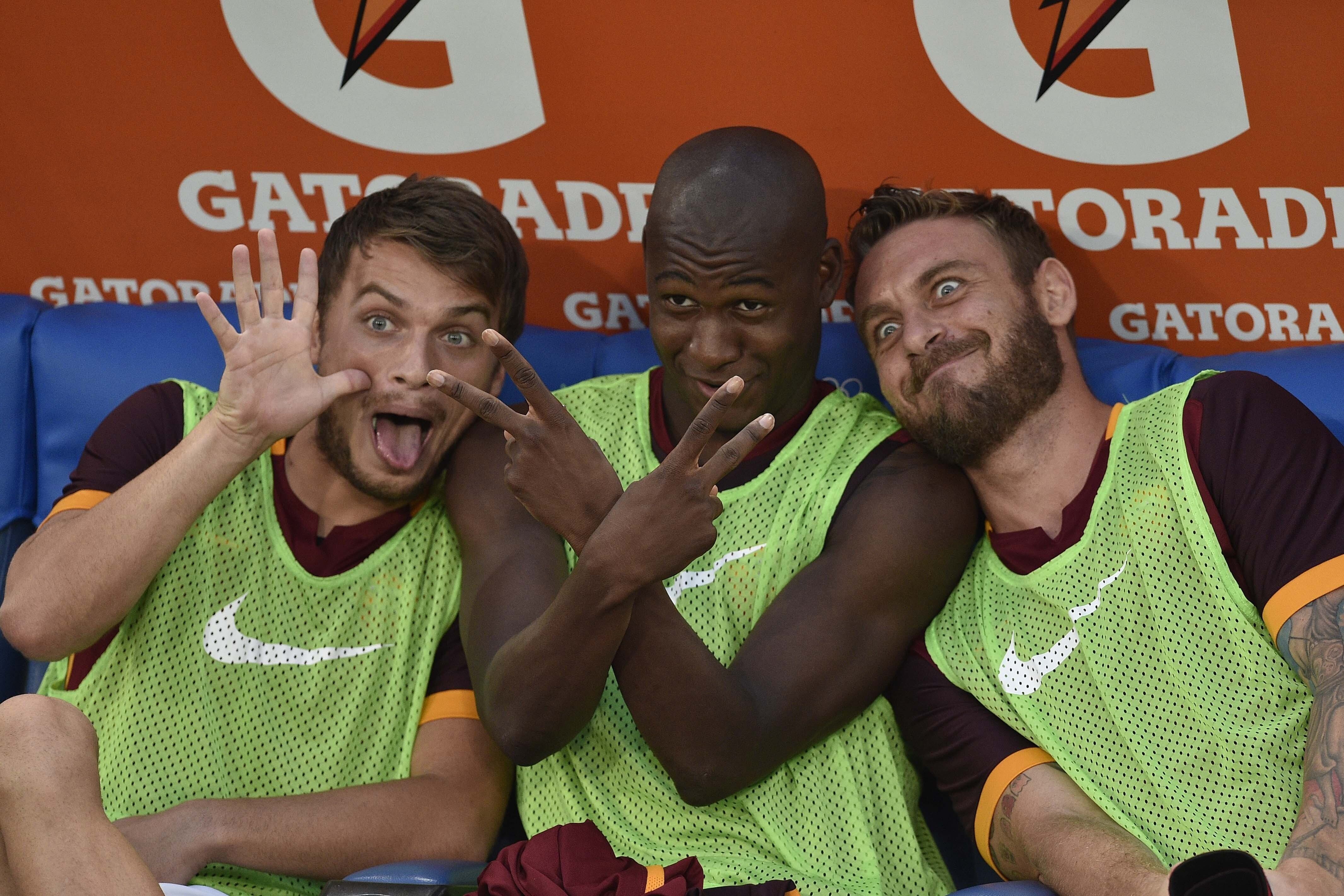 Víctor Ibarbo cuando estuvo en la Roma.