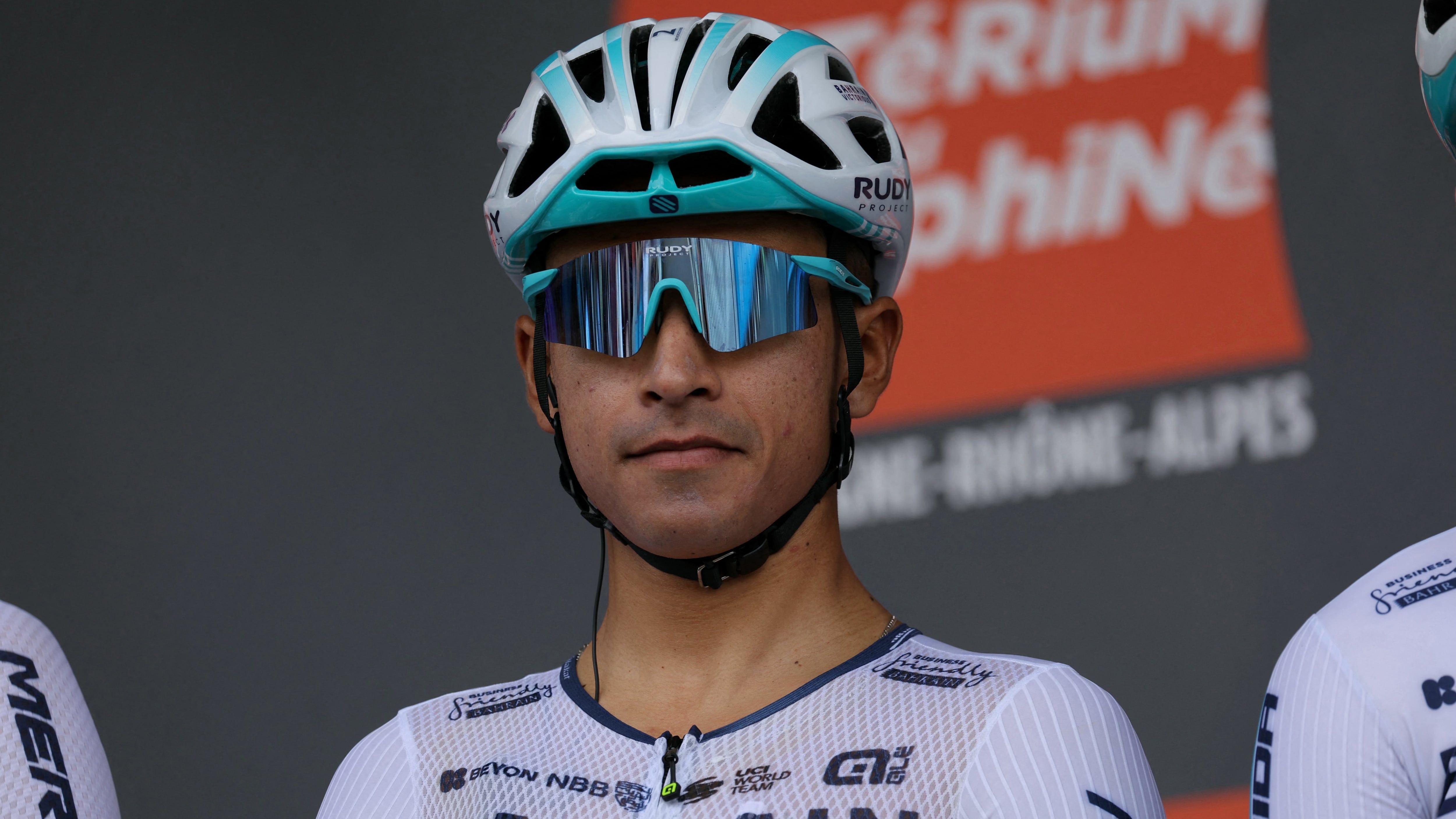 Santiago Buitrago, colombiano que corre el Tour de Francia 2024.