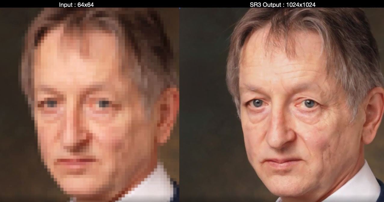 Cambio resolución imagen, Google IA