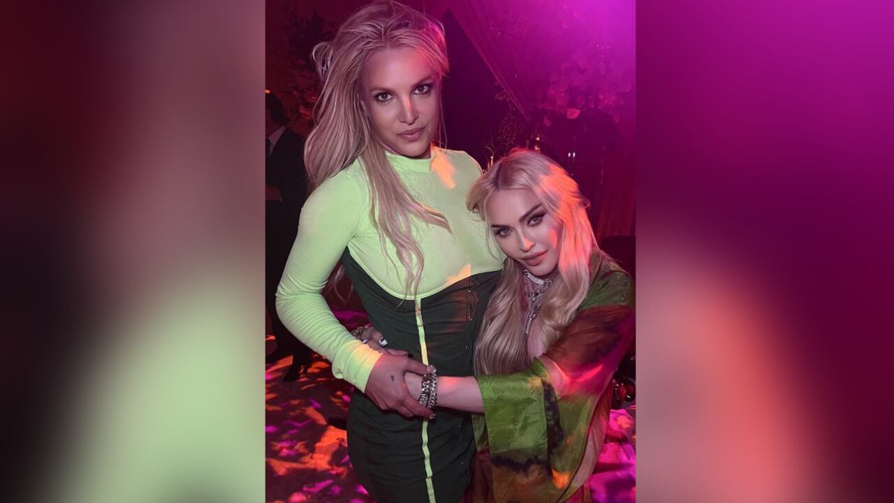 Las artistas se reunieron para celebrar el matrimonio de Spears.