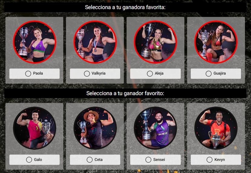 Dos de los ganadores de ediciones anteriores del 'Desafío' podrán volver a participar.