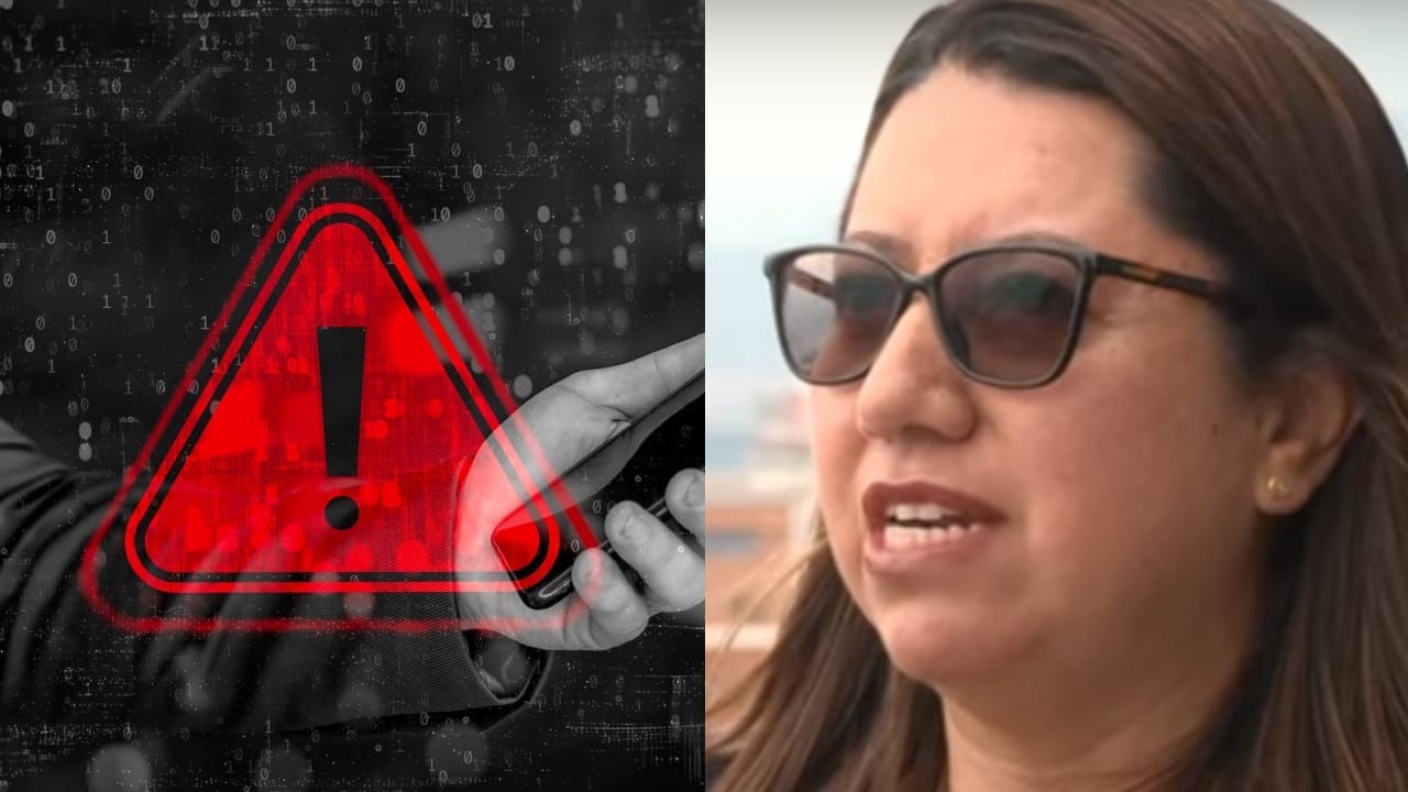 La mujer contó que se dirigió a una sucursal bancaria para dejar constancia de lo ocurrido.