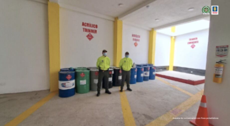 Golpe a red de transporte ilegal de sustancias químicas: decomisan bienes avaluados en $3.400 millones; cayeron 16 integrantes