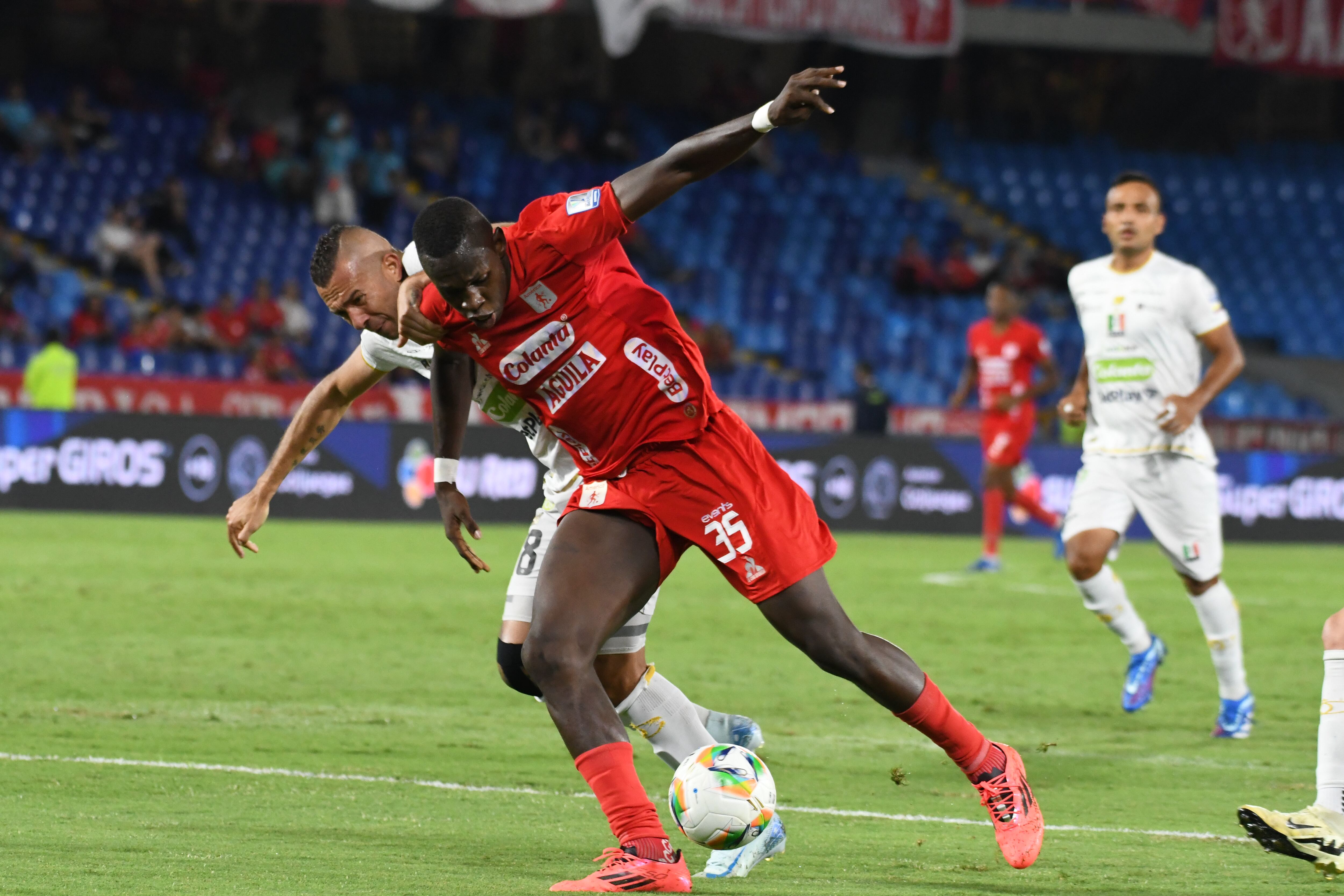 Futbol: América 3 Once Caldas  0. Fecha 19 Liga Betplay. Foto José L Guzmán. El País