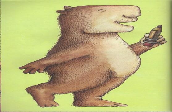 "Chigüiro y el lápiz".