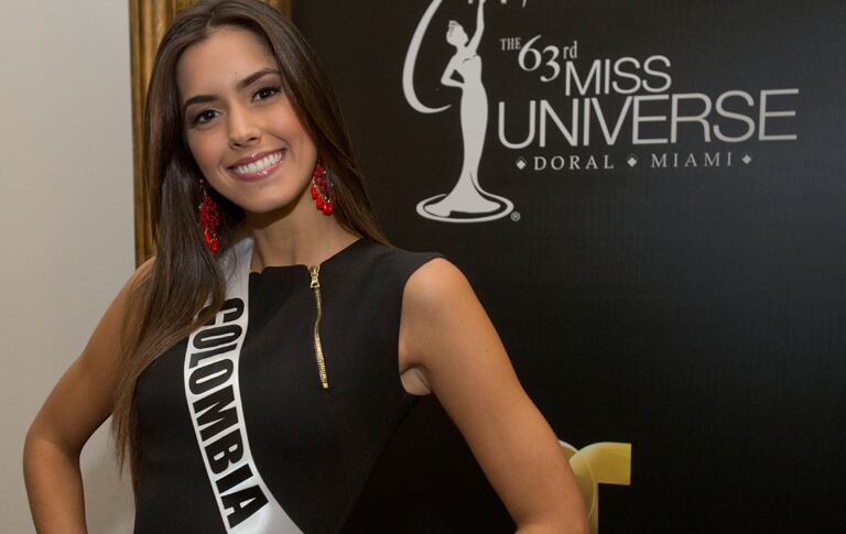 Paulina Vega estuvo en Miss Universo. Foto: AP