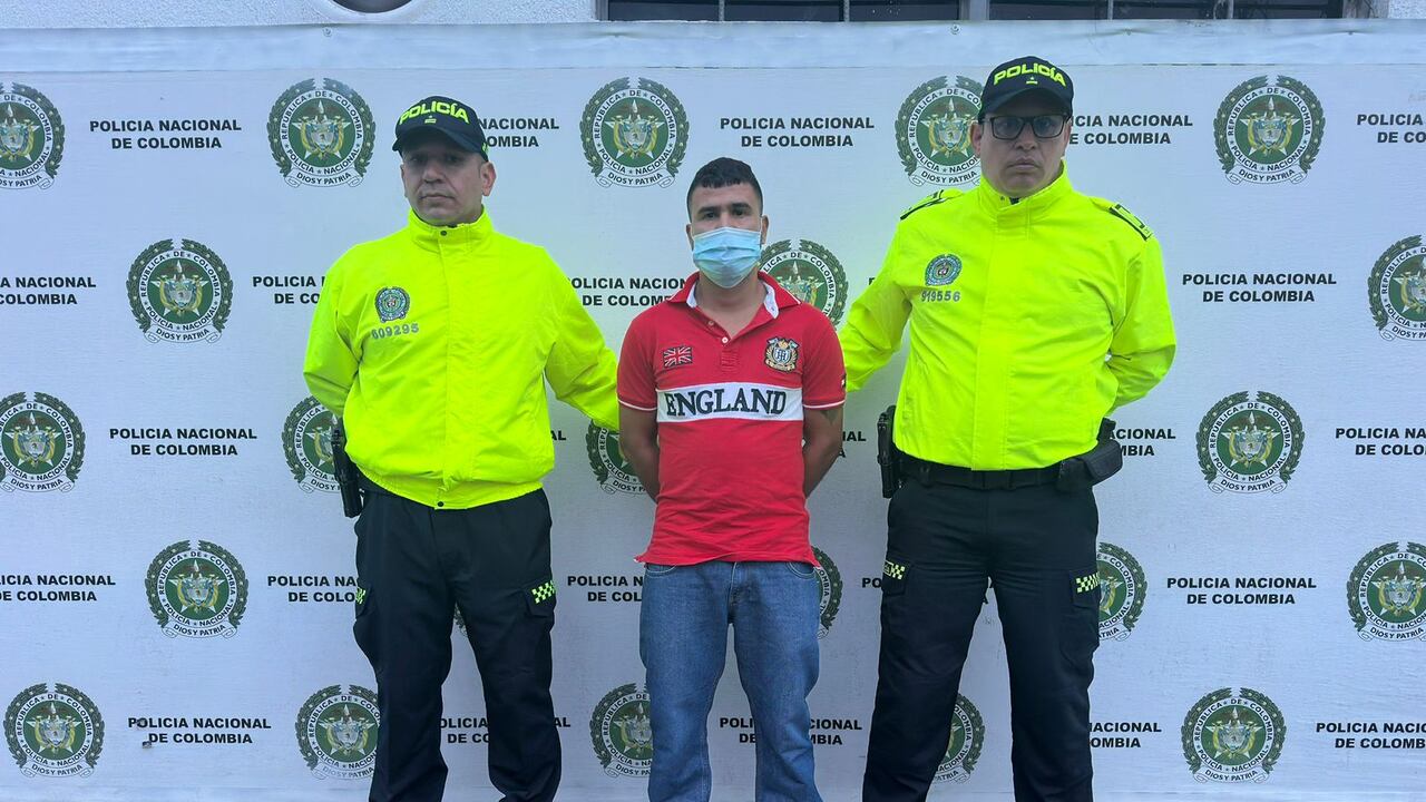 Policía captura a presunto jefe de sicarios del Clan del Golfo.