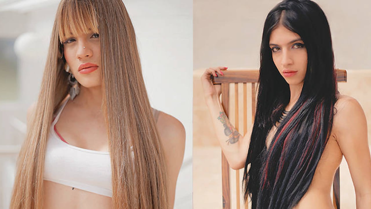 Fresa Mejii y Kim Zuluaga, del mariposario en 2014. Foto: Paula Thomas.