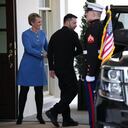WASHINGTON, DC - FEBRUARY 28: Ukrainian President Volodymyr Zelensky leaves the White House on February 28, 2025 in Washington, DC. Zelensky is leaving the White House early�following a heated meeting in the Oval Office with U.S. President Donald Trump and Vice President JD Vance.�Zelensky and Trump were scheduled to sign a preliminary agreement on sharing Ukraine�s mineral resources and negotiate ongoing security support from Ukraine. Andrew Harnik/Getty Images/AFP (Photo by Andrew Harnik / GETTY IMAGES NORTH AMERICA / Getty Images via AFP)