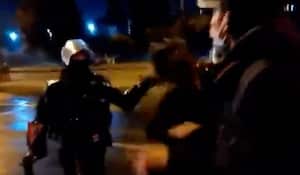 Denuncian agresión de agentes del Esmad a madre y bebé