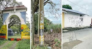 Los nasa invadieron la finca Canaima, en Caloto, y arrasaron con la caña (izquierda). Empleados afros de ingenios se oponen a las tomas. Los afros marchan contra indígenas y Campesinos Sin Tierra, en zona de influencia Farc.